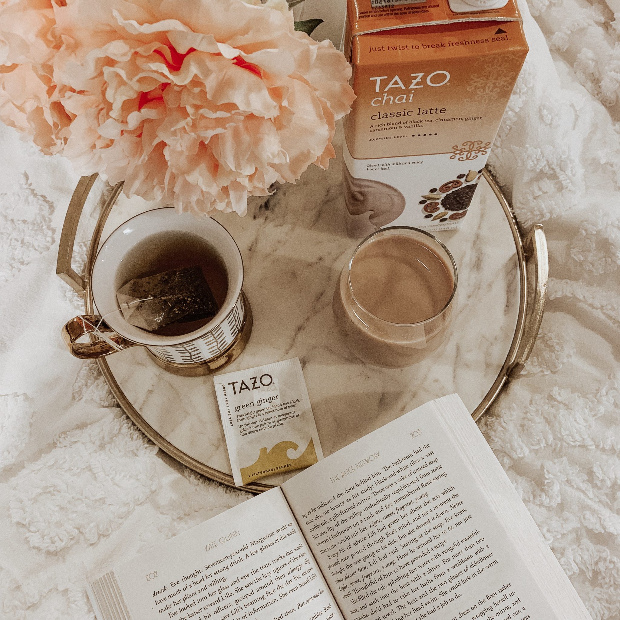 Bringing in the fall season with my favorite Tazo teas.